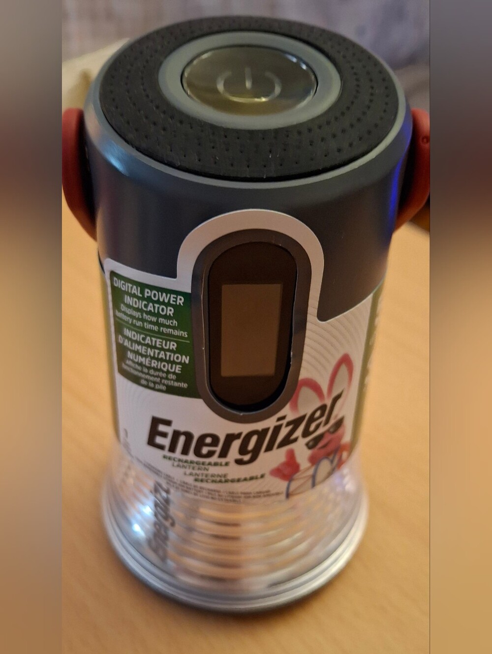 Energizer 500lm LED Rechargeable Lantern Hook Battery Indicator